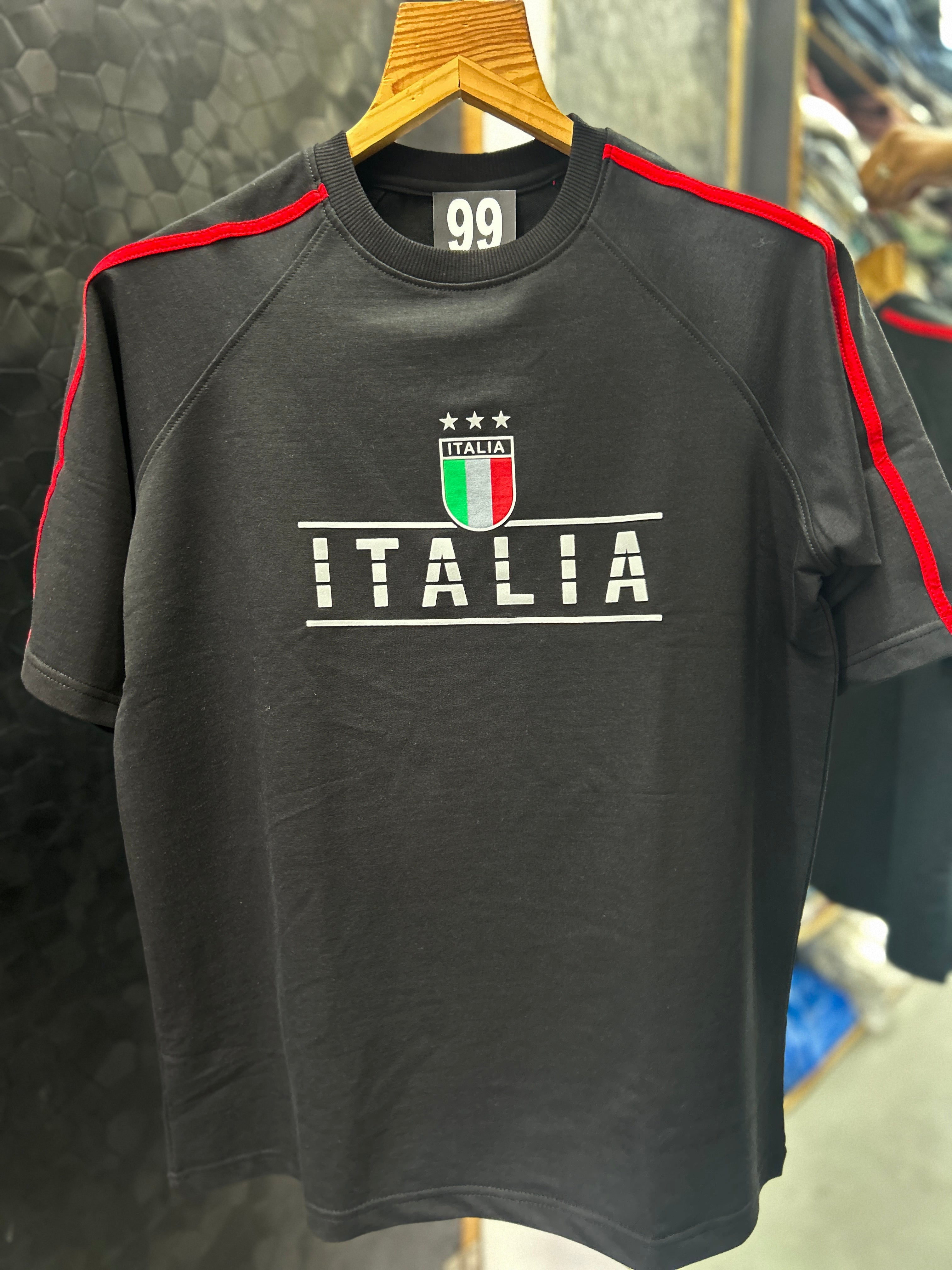 COTTON  OVERSIZE  T-SHIRT (ITALIA)