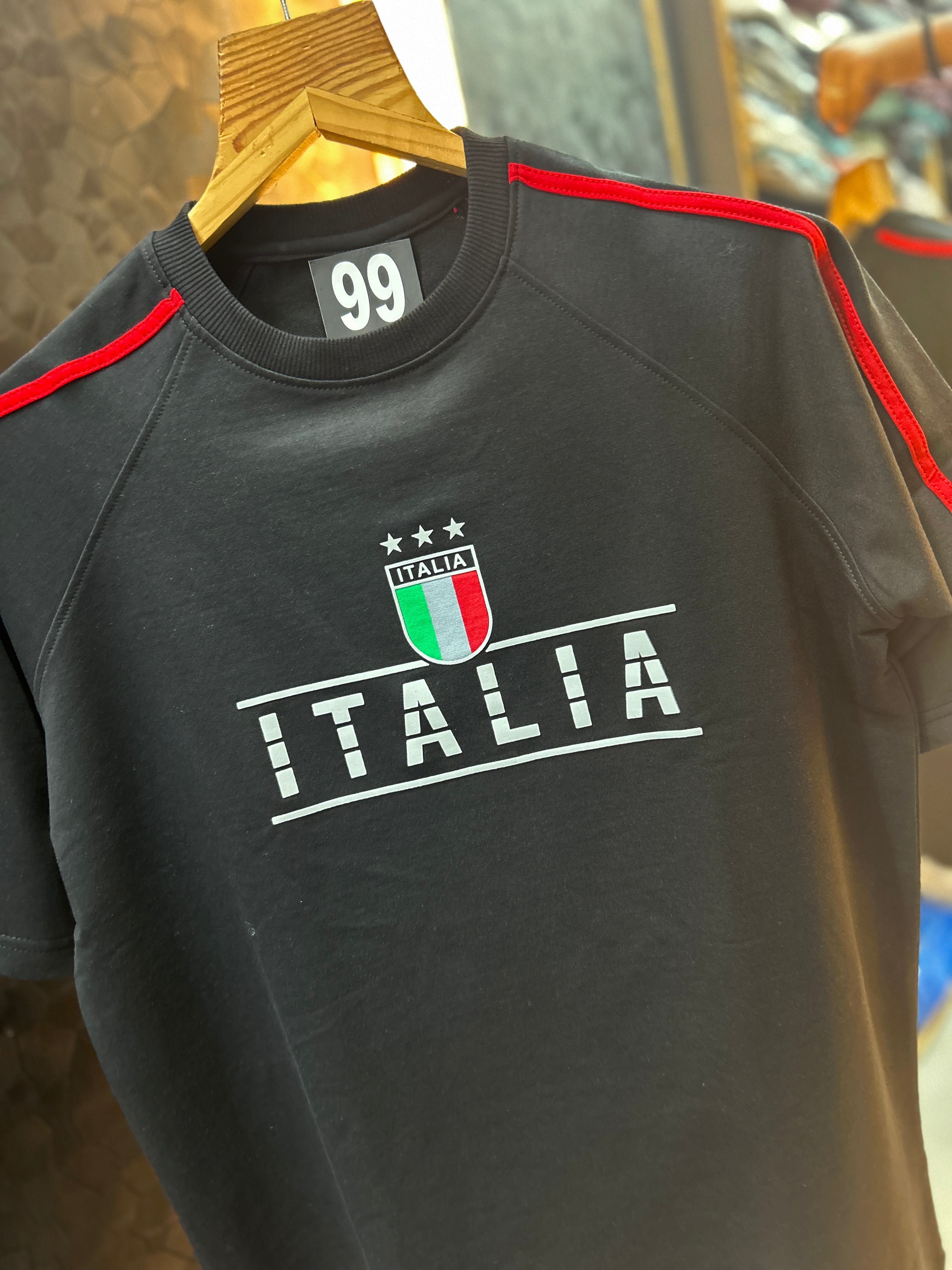 COTTON  OVERSIZE  T-SHIRT (ITALIA)